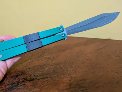 TF2 Spy butterfly knife V2