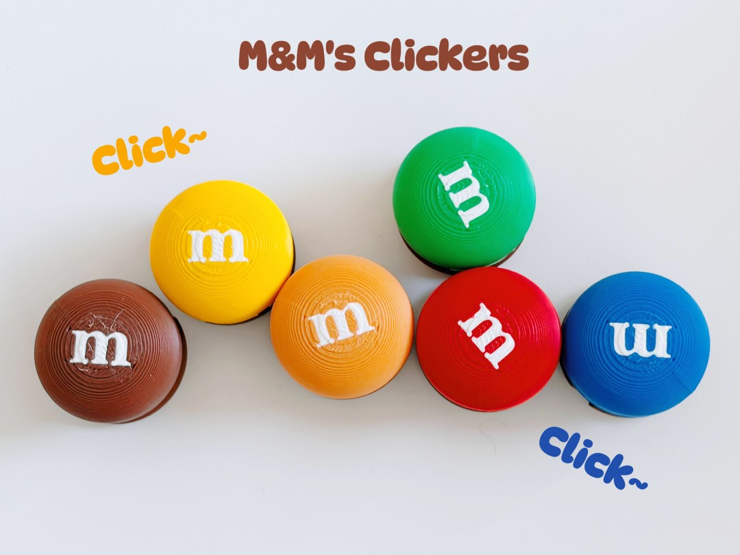 M&M's Chocolate Clickers - 1
