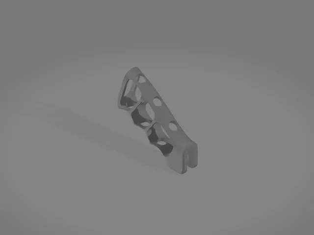 AR-15 Tactical Dynamics Skeletonized pistol grip