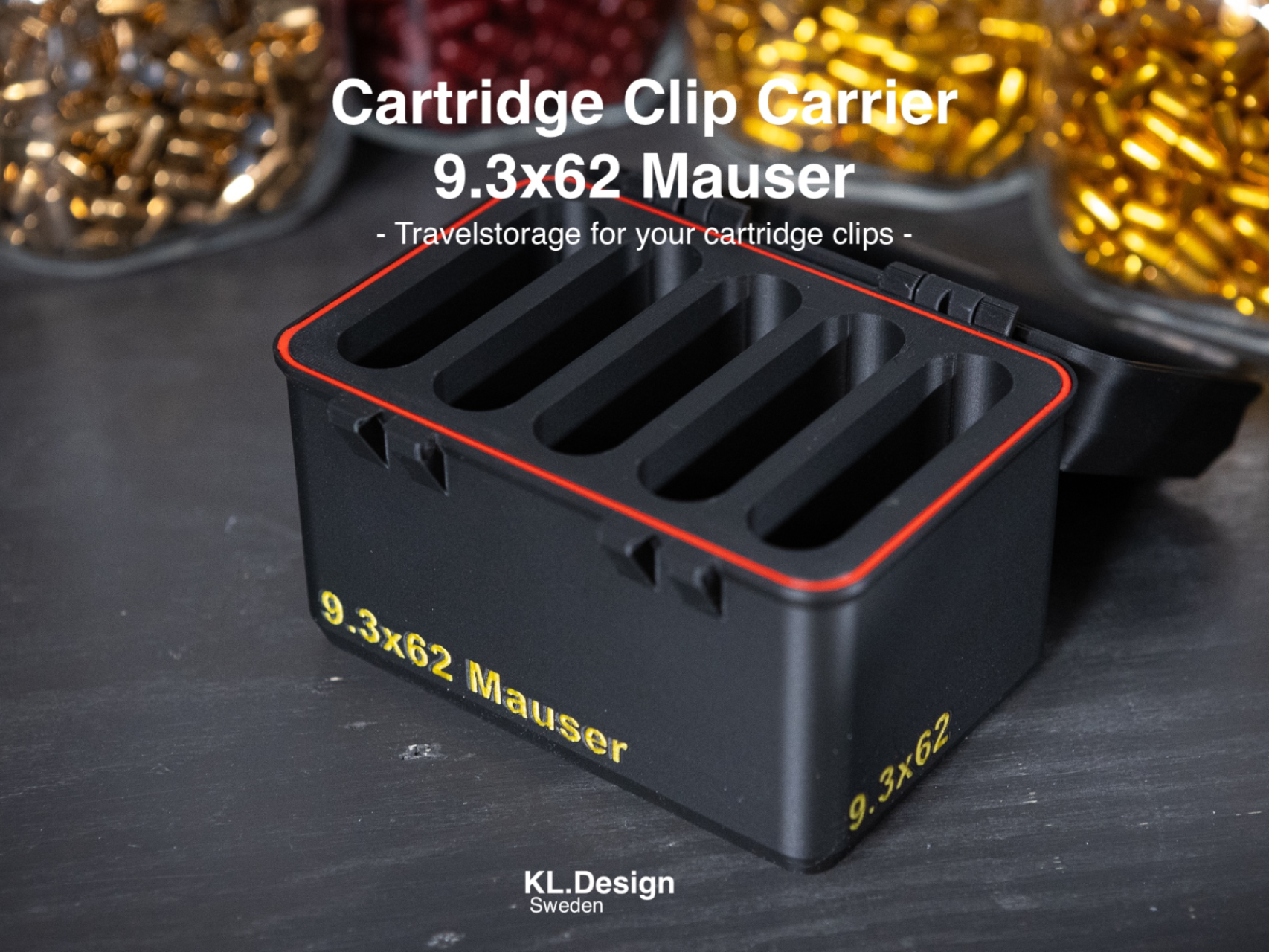 9.3x62 Mauser Cartridge Clip Carrier