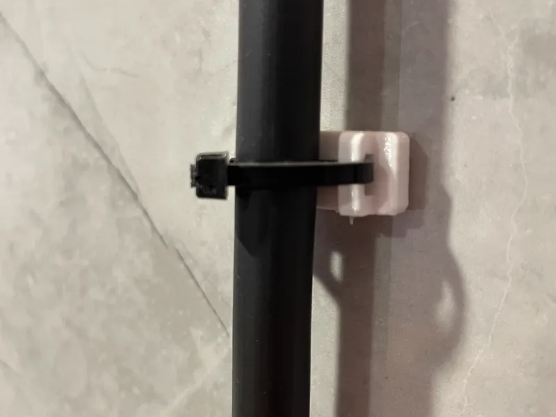 Cable zip tie wall mount small