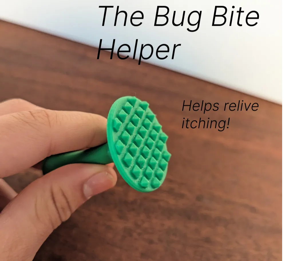Bug Bite helper - Free 3D Print Model - MakerWorld
