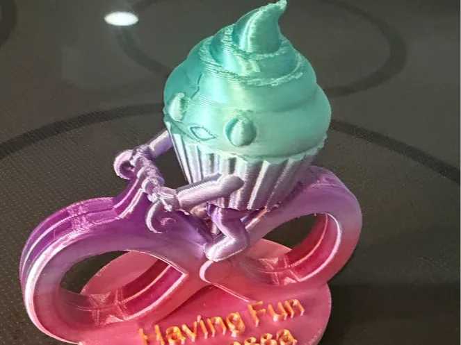 Infinity Bike Cupcake