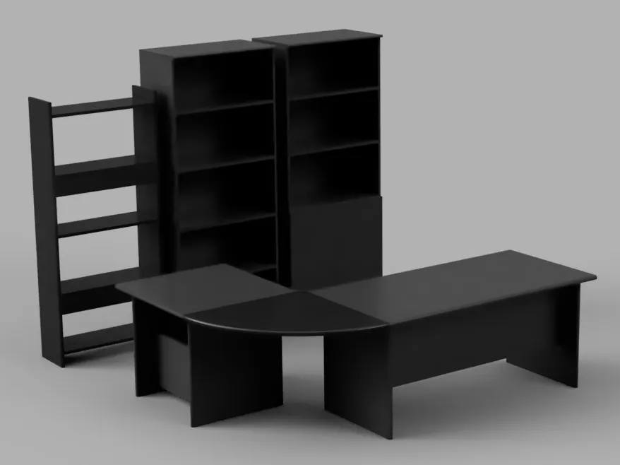Professional Office Furniture by Kawa - MakerWorld