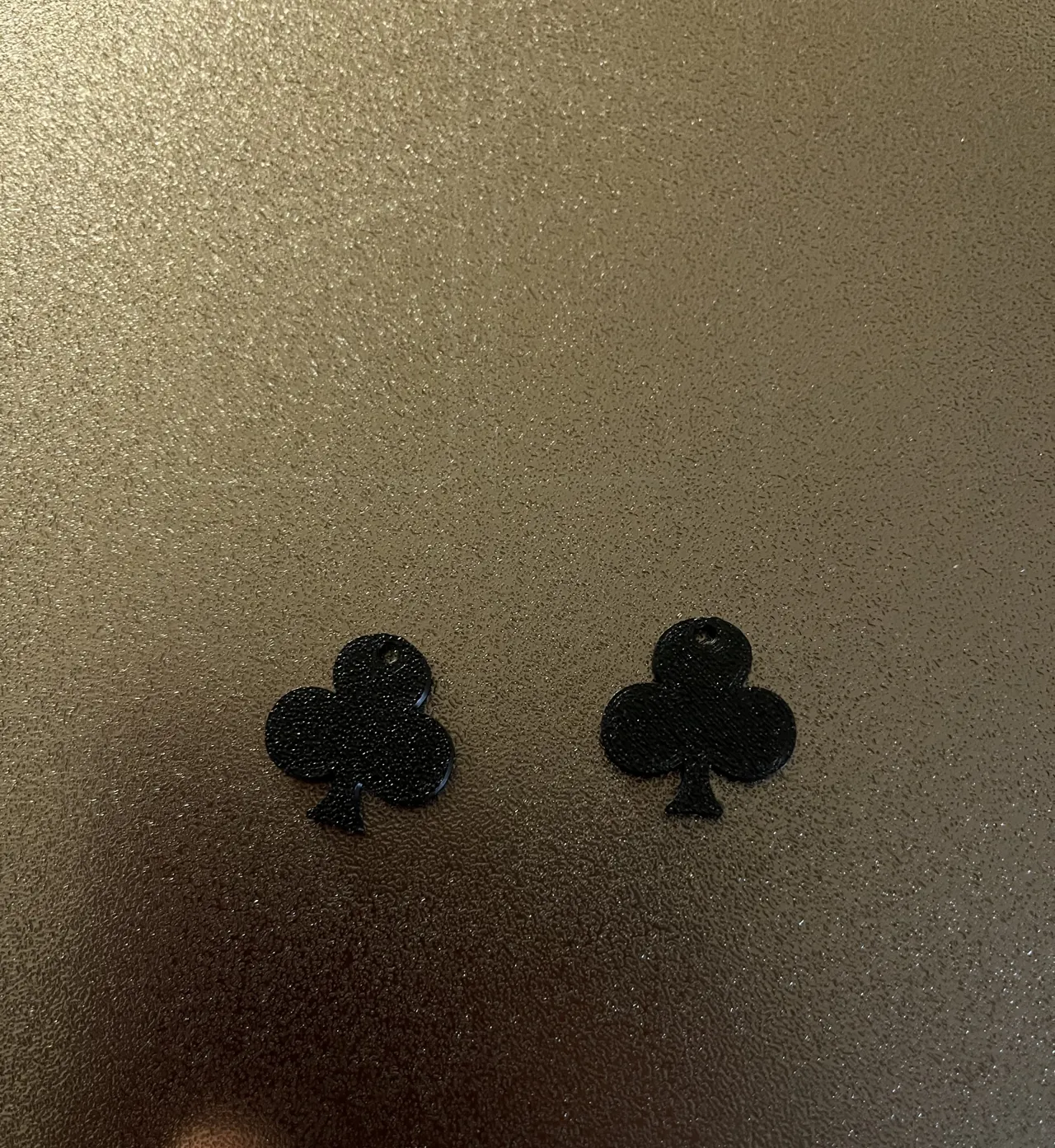 club earrings view 2