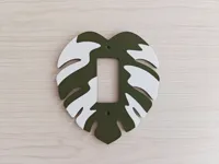 Rectangular rocker/Decora-style switch wall plate