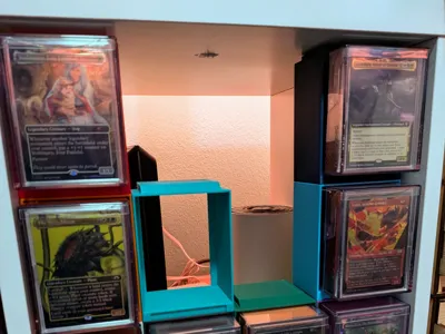 Stacking Half Cage for Gamegenic Bastion & Kallax