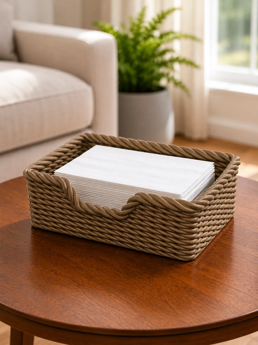 Miniatura 6 do modelo 3D Simple Rope Basket