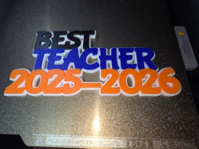 3 Line Name Plate Sign