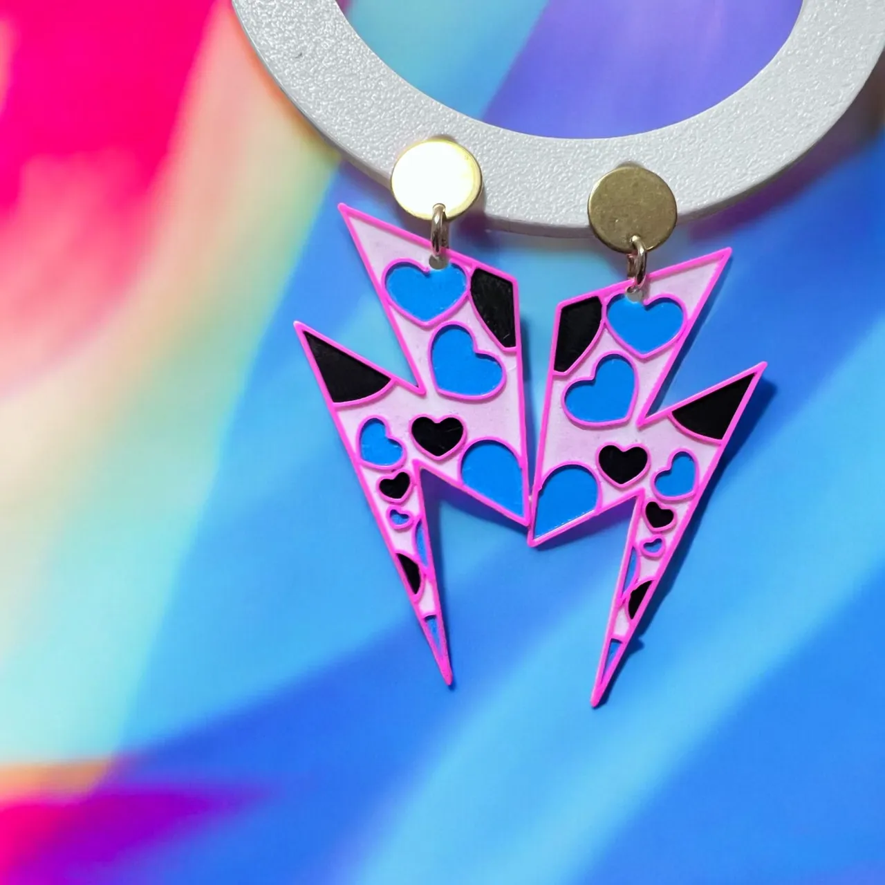 Pendientes rayo view 2