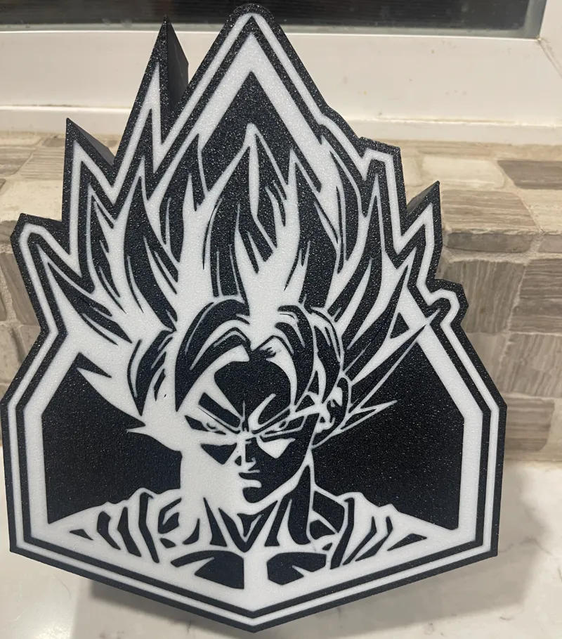 DragonBall Z Goku LightBox