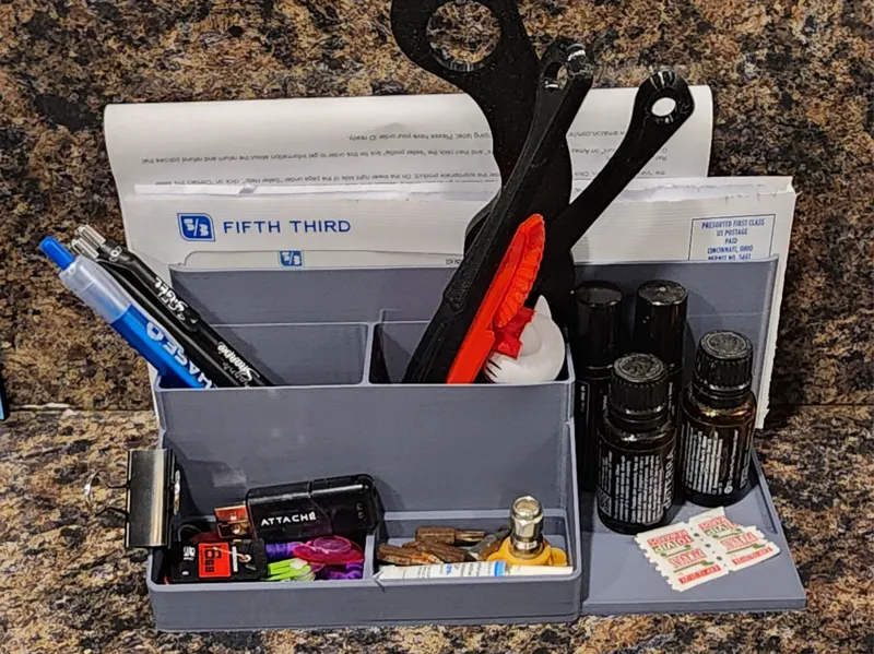 Desk Organizer with Open Mail Slot