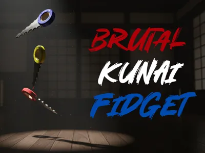 Brutal Kunai Fidget Blade