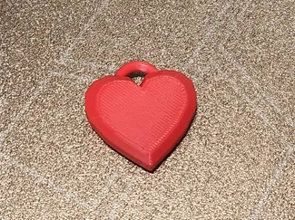 Prismatic Heart Keychain