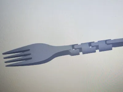 The ''USELESS'' articulated fork