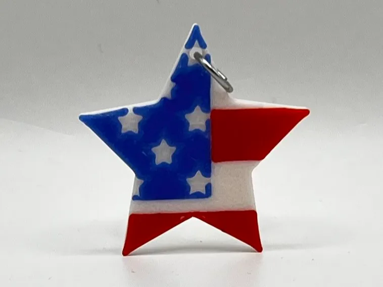 4th of July star flag