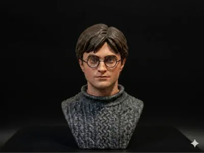 The Boy Who Lived - Wizard Boy Bust (Fan-Art)