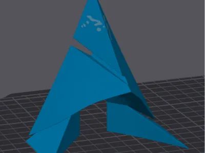 Arch Linux Logo - Free 3D Print Model - MakerWorld
