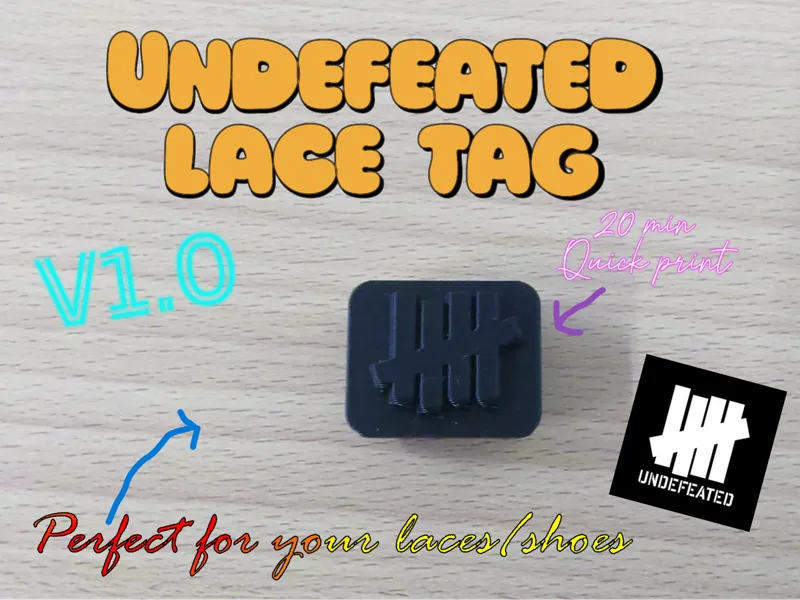 UNDEFEATED Lace Tag/Lock