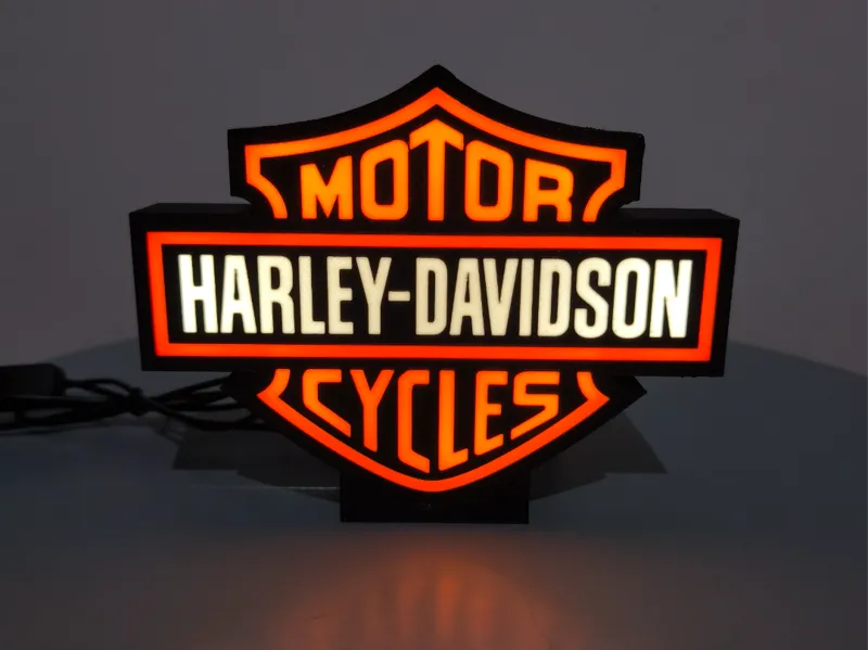 Luminária Harley Davidson