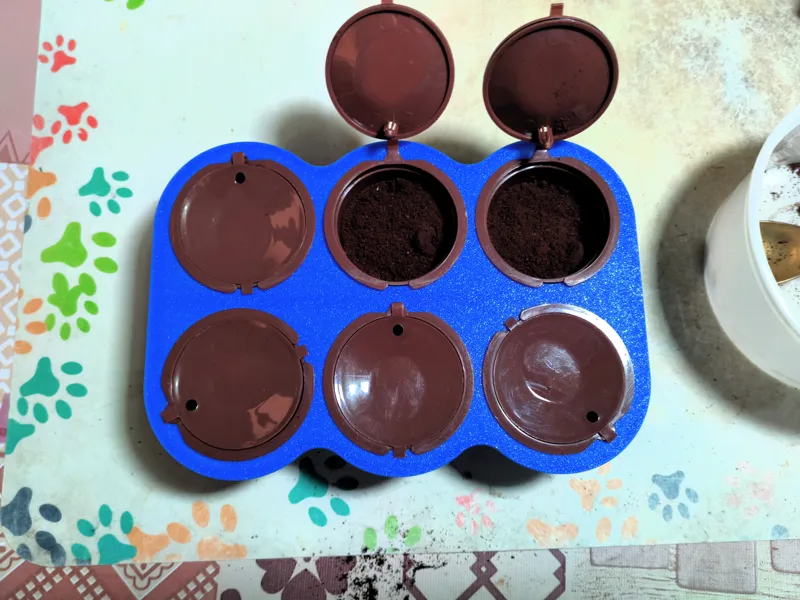 Base para rellenar Cápsulas de café 54mm 