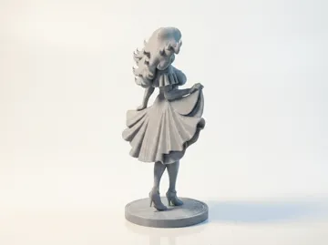 Figura decorativa: Lady Dancing Sculpture Female Figurine — vista de referencia 4