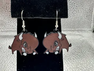 Bison Earrings (Bull)