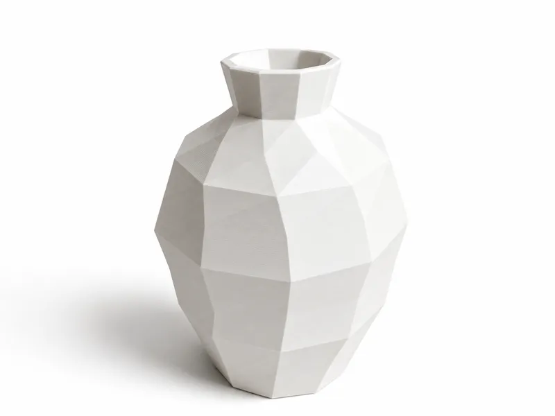 Sora Facet Vase – Geometrisches Design