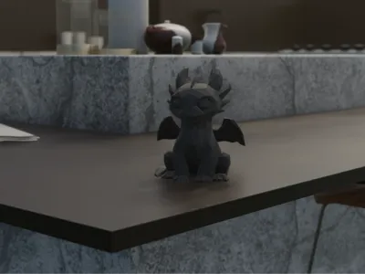 Low Poly Toothless