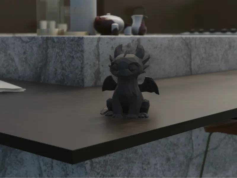 Low Poly Toothless