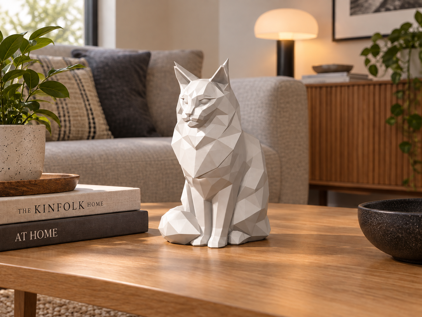 Katze Skulptur 3D model