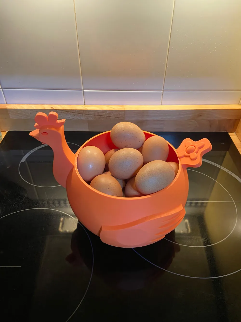 fresh egg container - Egg holder - Hen - Free 3D Print Model - MakerWorld
