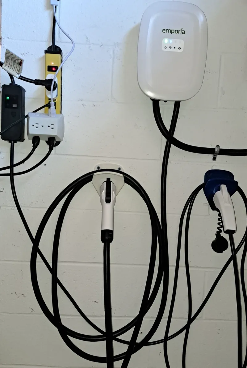Wall Socket and cable organizers J1772