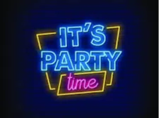 Light Box Party Time