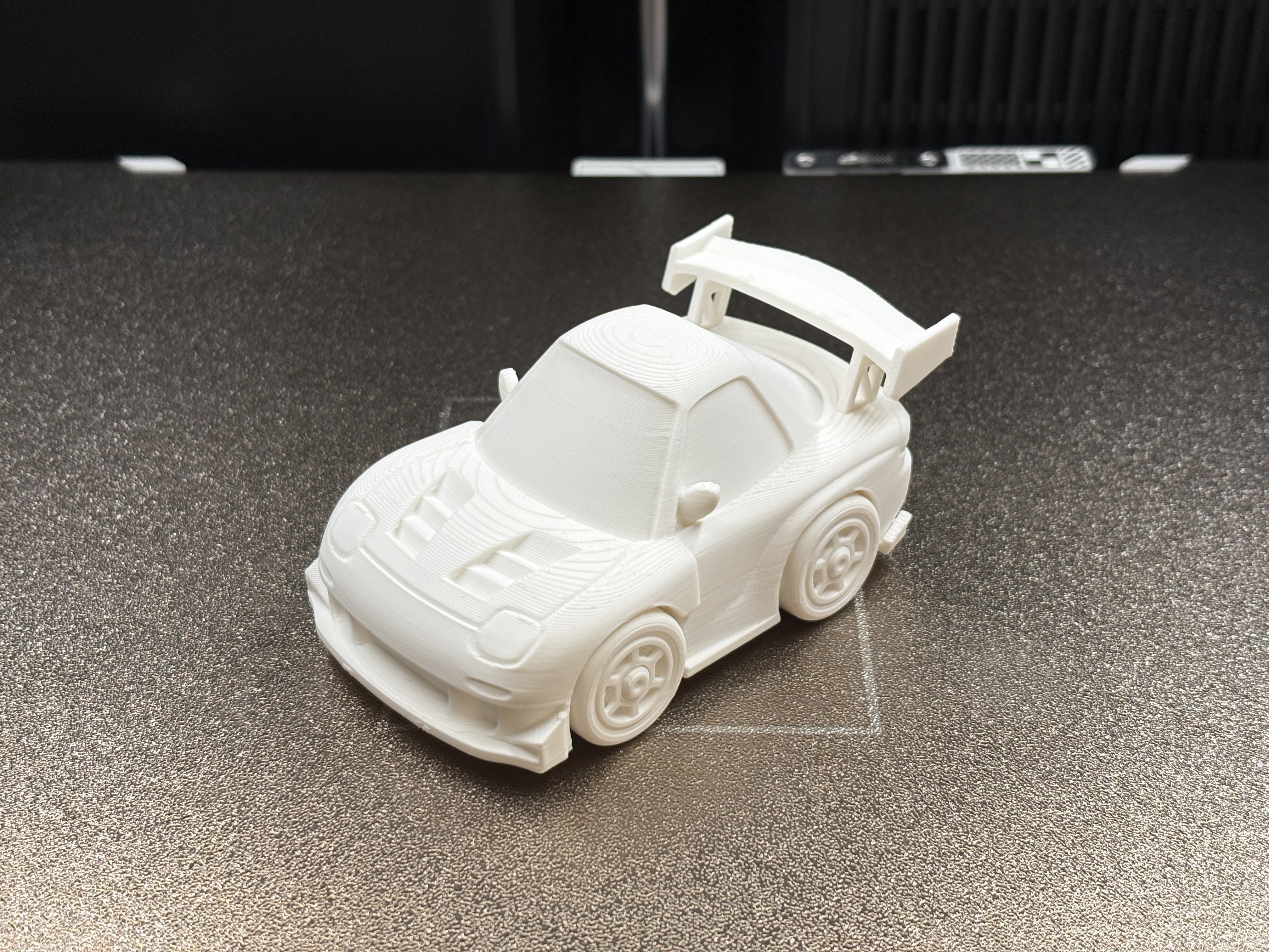 Miniatura 1 do modelo 3D 迷你玩具车：马自达RX7