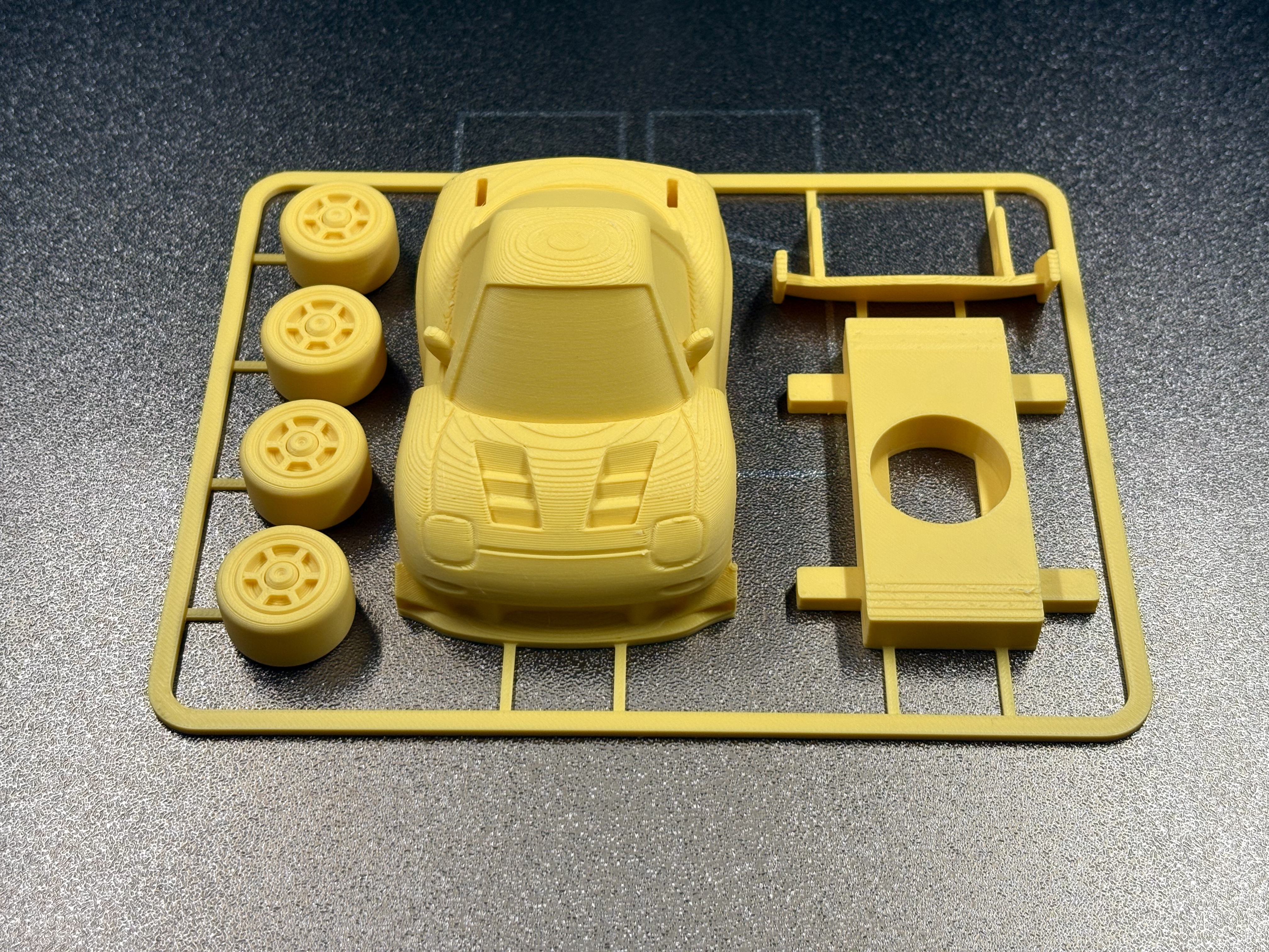 Miniatura 2 do modelo 3D 迷你玩具车：马自达RX7