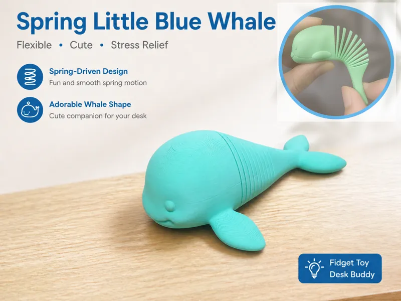 Spring Little Blue Whale