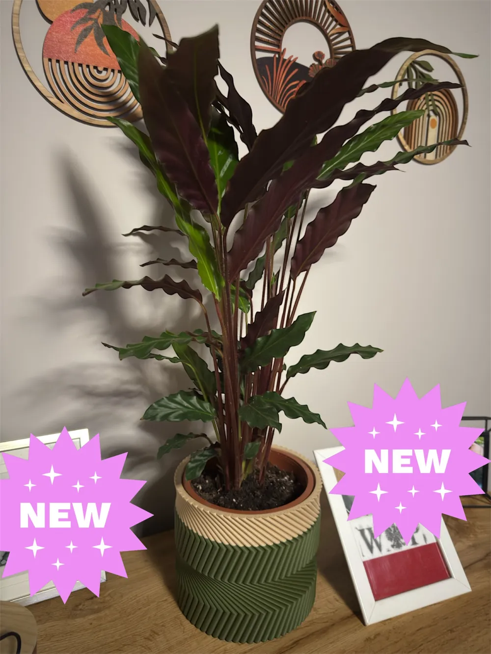 Modern Textured Planter flower pot - Free 3D Print Model - MakerWorld