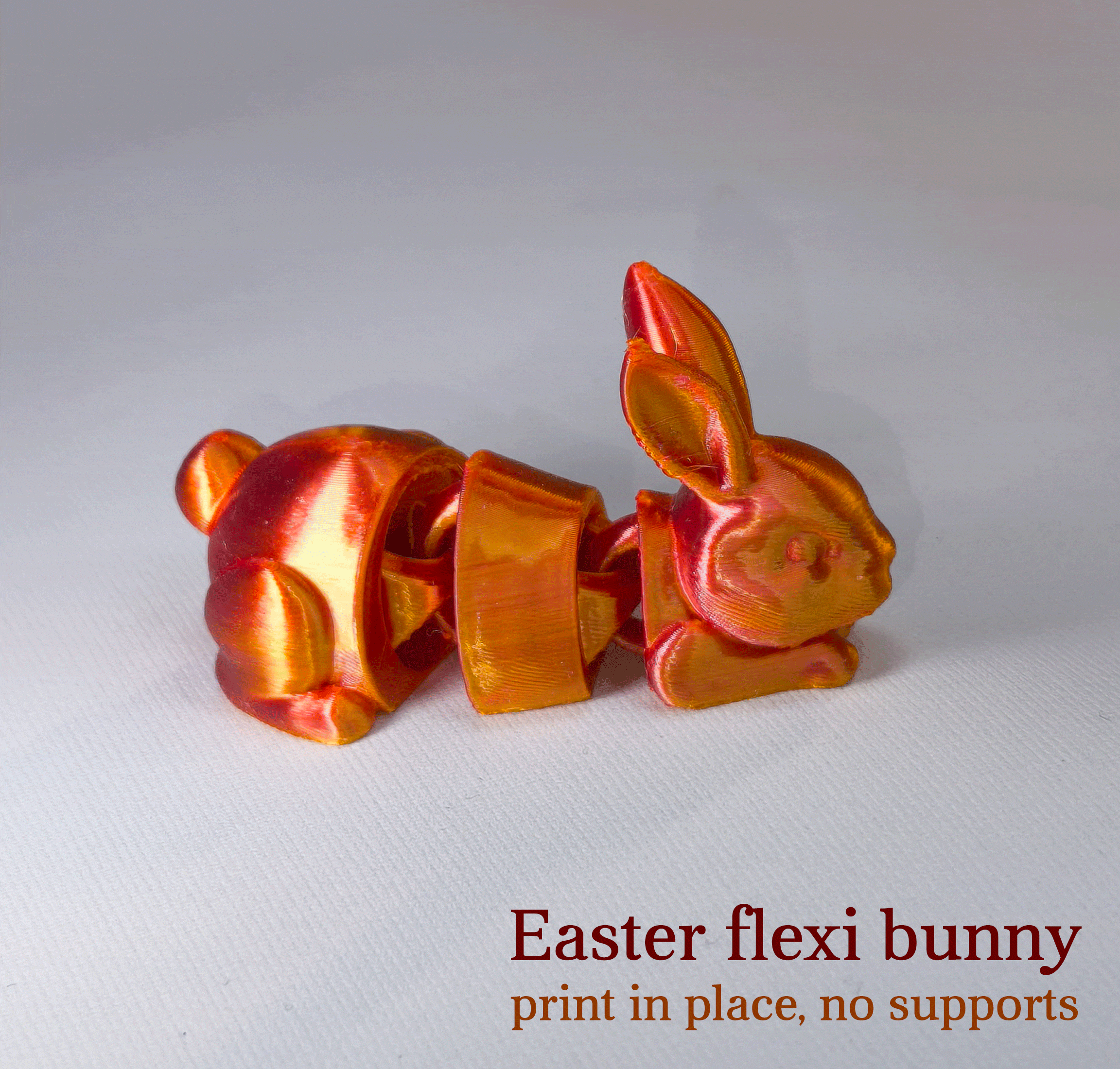 Easter Flexi Bunny – Print in Place