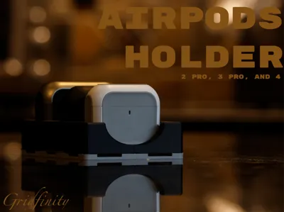 AirPods Holder For ESR Case | Gridfinity