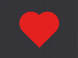 Heart confetti