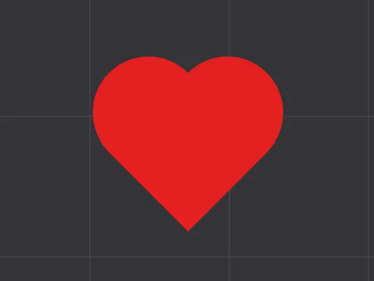 Heart confetti