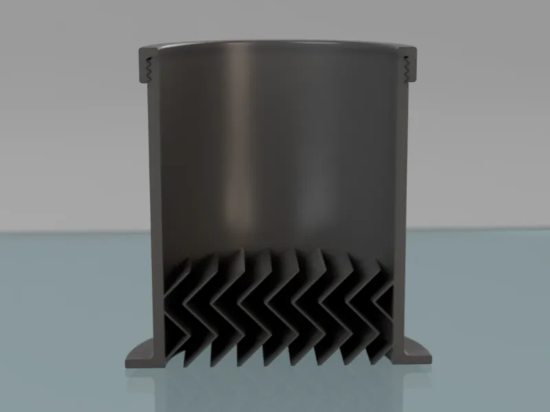 80 / 100 / 125 / 150 mm Light Trap for Grow tent