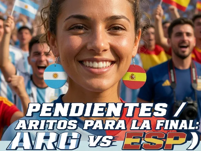 Pendientes / Aritos para la final: ARG vs ESP