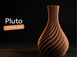 pluto · minimal vase