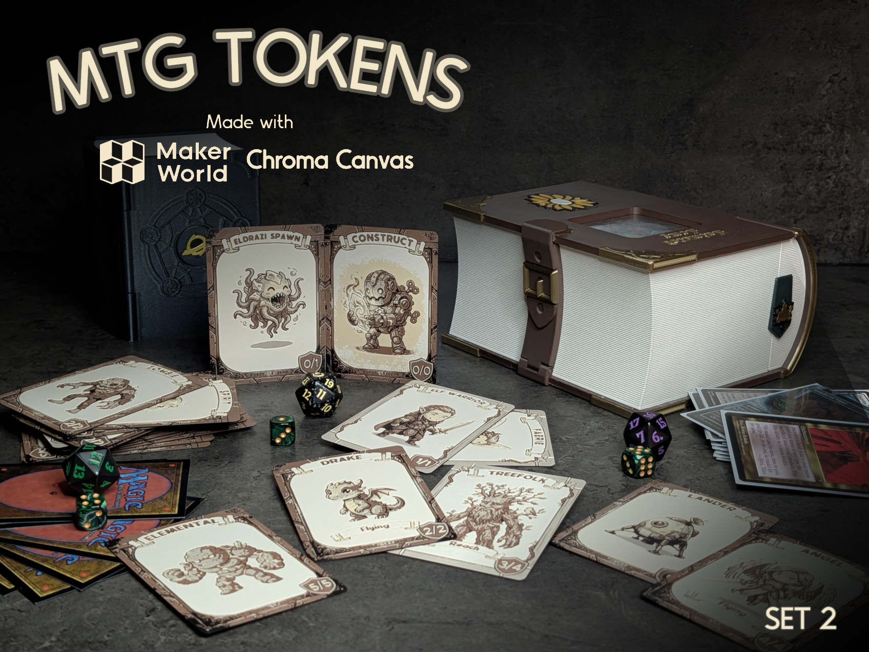 MTG Tokens - Set 2 - Chroma Canvas