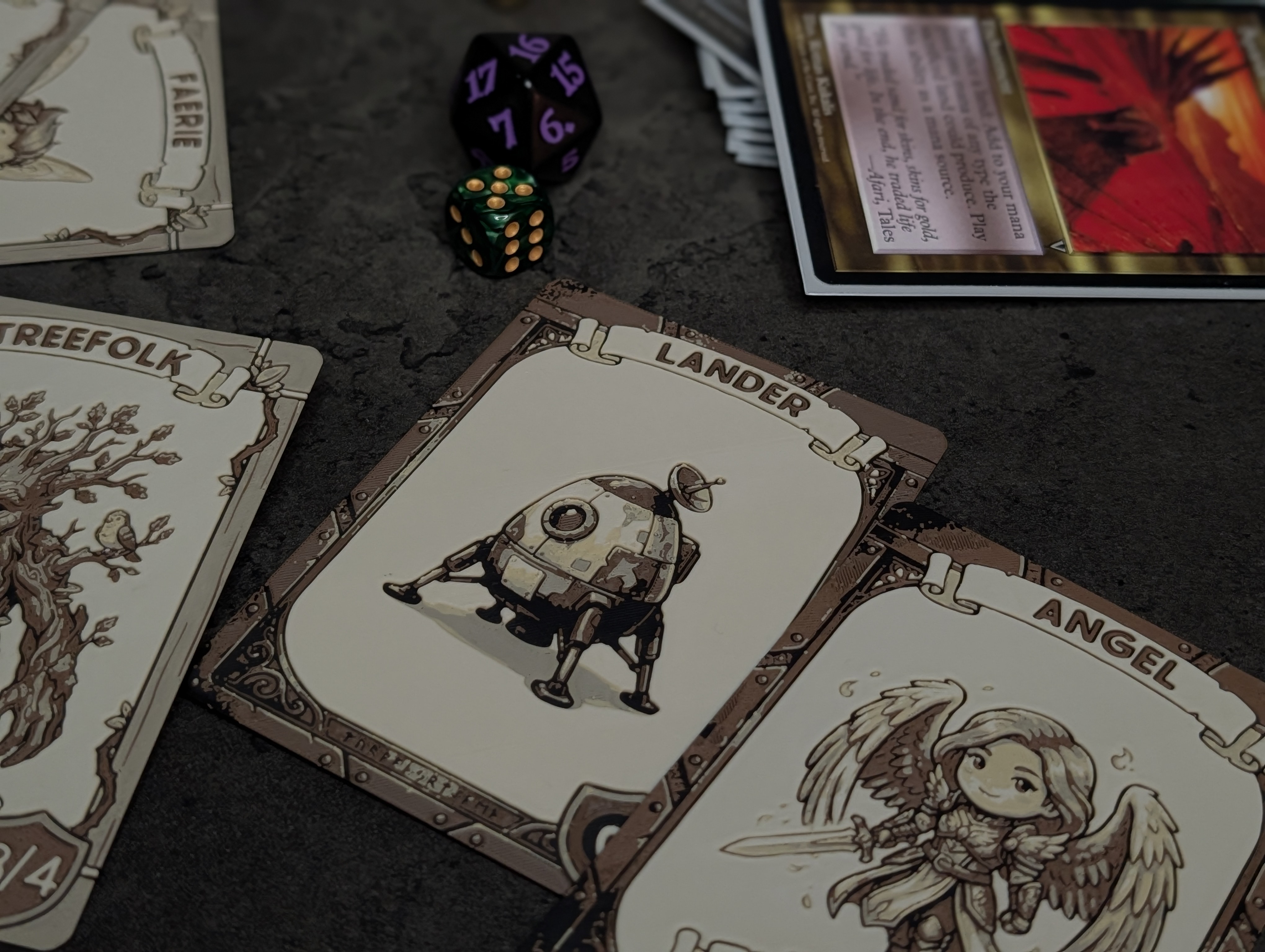 MTG Tokens - Set 2 - Chroma Canvas - Free 3D Print Model - MakerWorld