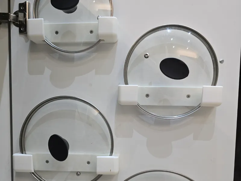Hidden Cupboard Pan Lid Holders