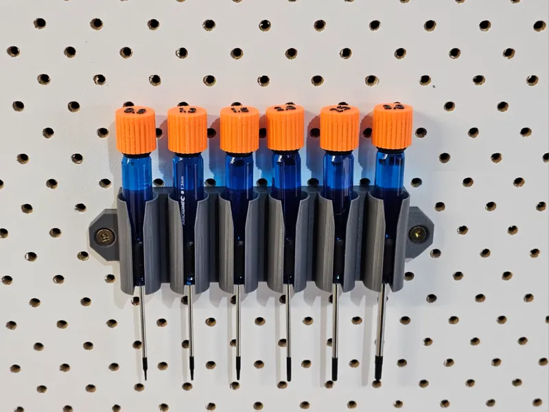 Kincrome Pegboard Wall Screwdriver Holder