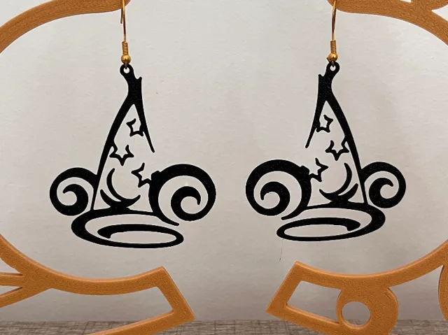Earrings - Disney Hat